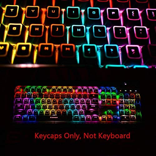 104 Keycaps ROG Backlit Keycap for Corsair K55 K63 K65 K68 K70 LUX RGB MK.2 K95 Platinum Strafe Mechanical Keyboards Gaming