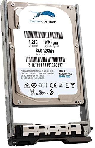 1.2TB 10K SAS 12Gb/s 2.5″ HDD for Dell PowerEdge Servers | Enterprise Hard Drive in G13 Tray | Compatible with 400-AJPD R3H6D 400-AJPI WXPCX RWV5D 400-AJON V2KWT 89D42 9XNF6 400-AJQD 463-7475 FY96C