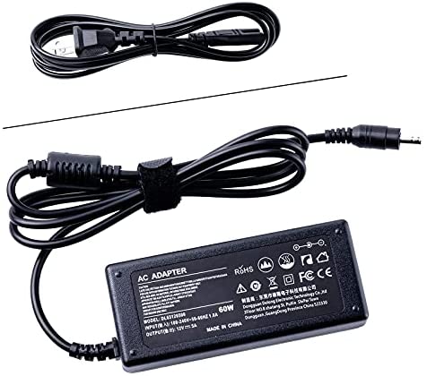 12V AC Adapter Charger for Dell 22” 23” 24” Screen, S2316H S2316M S2318HN S2340L S2340M S2440L S2740L S2240L S2240T S2240M S2216H S2216M S2340Mc LED LCD Monitor Screen Adaptor Power Supply Cord
