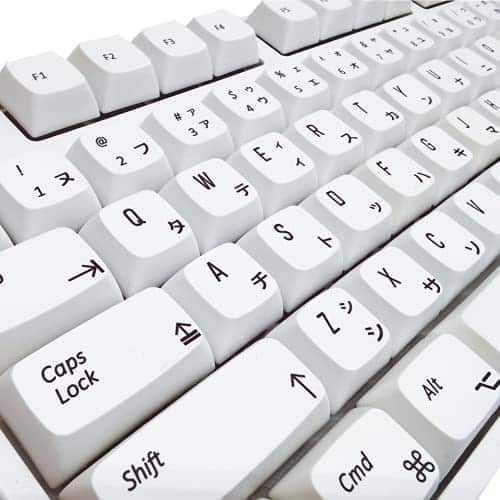 155 Keycaps White Keycaps, XDA Profile PBT Keycaps, Theme Minimalist Style Japanese Keycaps Suitable for Fullsize, Tenkeyless, Winkeyless, 75%, 65%, 60% Keyboard(Custom Key caps)
