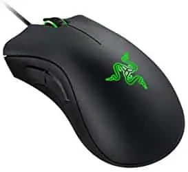 Razer DeathAdder Essential Gaming Mouse: 6400 DPI Optical Sensor – 5 Programmable Buttons – Mechanical Switches – Rubber Side Grips – Classic Black