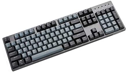 Durgod Taurus K310 Mechanical Gaming Keyboard – 104 Keys – Double Shot PBT – NKRO – USB Type C (Cherry Speed Silver, Grey)