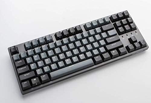 Durgod Taurus K320 TKL Mechanical Gaming Keyboard – 87 Keys – Double Shot PBT – NKRO – USB Type C (Cherry Speed Silver, Space Grey)