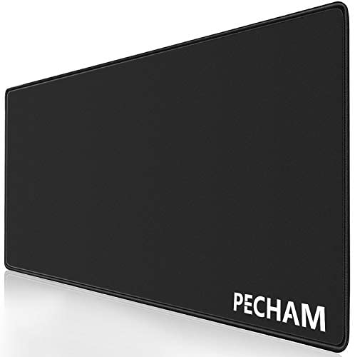 PECHAM 3mm Extended High Precise Large Gaming Mouse Pad XXL (30.71×11.81 inch) Non-Slip Water-Resistant Computer Mouse Mat, Desk Pads