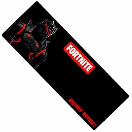Vnxun Extended Gaming Mouse Pad with Stitched Edges, Long Extended Mousepad (31.5×11.8×0.12In), Desk Pad Keyboard Mat, Non-Slip Base, for Work & Gaming, Office & Home