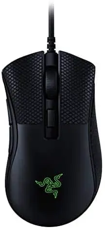 Razer DeathAdder v2 Mini Gaming Mouse: 8500K DPI Optical Sensor – 62g Lightweight Design – Chroma RGB Lighting – 6 Programmable Buttons – Anti-Slip Grip Tape Included – Classic Black