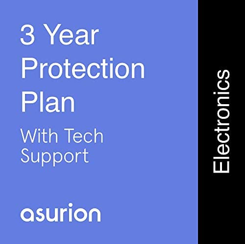 ASURION 3 Year Electronics Protection Plan with Tech Support $60-69.99