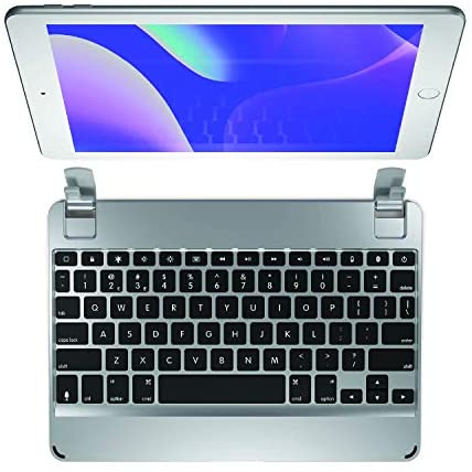 Brydge 9.7 Wireless Keyboard Compatible with iPad 6th Gen (2018), iPad 5th Gen (2017), iPad Pro 9.7 inch, iPad Air 1, iPad Air 2 (Silver)