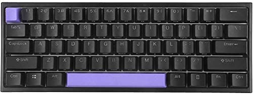 BOYI 61 Mini Keyboard,Boyi 60% Szie RGB Mechanical Keyboard PBT Keycap Cherry MX Switch Gaming Keyboard (Cherry MX Red Switch,BOYI Mini Black Color)