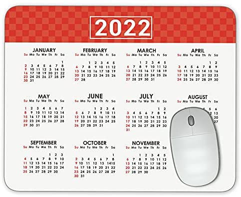 Timing&weng 2022 Calendar Mouse pad Gaming Mouse pad Mousepad Nonslip Rubber Backing