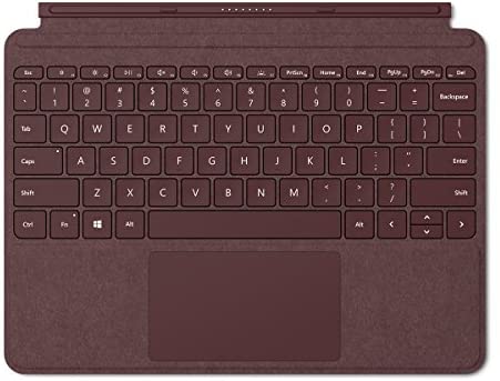 Microsoft Surface Go Alcantara Signature Type Cover (KCS-00041) Burgundy