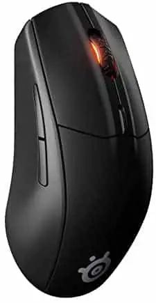 SteelSeries Rival 3 Wireless Gaming Mouse – 400+ Hour Battery Life – Dual Wireless 2.4 GHz and Bluetooth 5.0-60 Million Clicks – 18,000 CPI TrueMove Air Optical Sensor (62521) (Renewed)