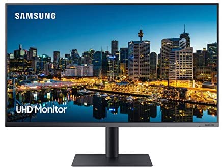 Samsung Business FT872 32 inch 4K UHD 3840×2160 60Hz Computer Monitor for Business with Thunderbolt 3, DisplayPort, USB Hub, (F32TU872VN), Black (Renewed)