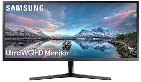 Samsung 34″ Class Ultrawide Monitor with 21:9 Wide Screen, S34J552WQNXZA (Renewed)