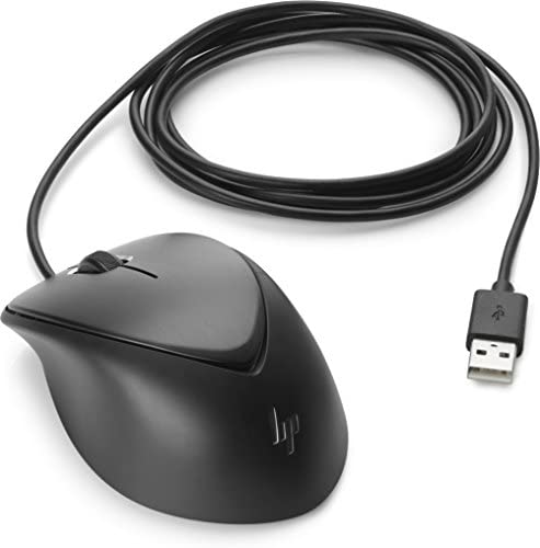 HP 1JR32AA Premium – Mouse – Right and Left-Handed – Laser – 3 Buttons – Wired – USB – for EliteBook 1040 G4, MX12, ProBook 640 G4, 650 G4, ProDesk 600 G4, Stream Pro 11 G4