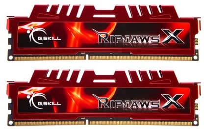 G.Skill Ripjaws X Series 16 GB (2 x 8 GB) 240-Pin SDRAM (PC3-12800) DDR3 1600 CL10-10-10-30 1.50V Dual Channel Desktop Memory Model F3-12800CL10D-16GBXL