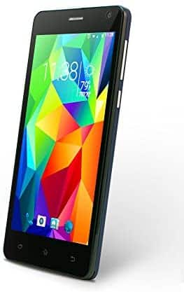Slide Dual SIM 5″ Android 6.0 Unlocked Smartphone, Quad Core 1.3GHz Processor, 8GB Internal Storage, 1GB RAM, Worldwide 3G GSM Coverage (SP5013) (Blue)