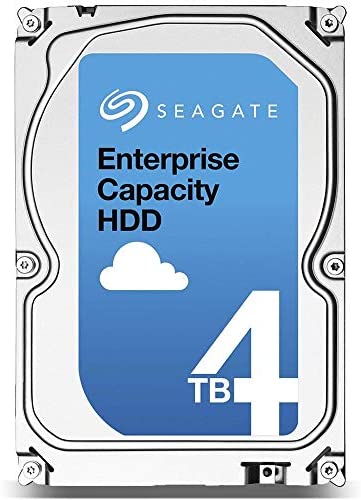 Seagate Enterprise Capacity 3.5 | ST4000NM0035 | 4TB 7.2K RPM 128MB Cache 3.5in SATA 6Gb/s | 512n | FIPS 140-2 | Enterprise Internal Hard Disk Drive (Renewed)