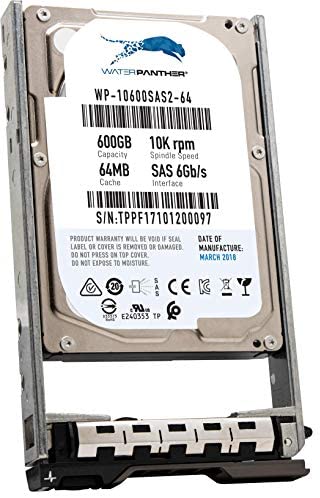 600GB 10K SAS 12Gb/s 2.5″ HDD for Dell PowerEdge Servers | Enterprise Hard Drive in G13 Tray | Compatible with 453KG 0453KG R95FV 400-AJPP 0F0V7R F0V7R 400-AJQB 0VYYT2 VYYT2