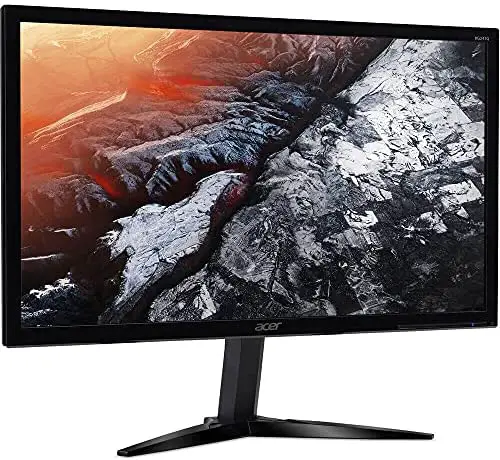 Acer KG241Q Sbiip 23.6″ 16:9 Full HD 144Hz TN LED Gaming Monitor with FreeSync, Black