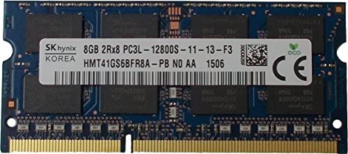 SK Hynix 8GB (1 x 8GB), 204-pin SODIMM, DDR3 PC3L-12800, 1600MHz memory module