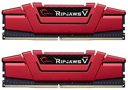G.Skill Ripjaws V Series 16GB (2 x 8GB) 288-Pin SDRAM (PC4-24000) DDR4 3000 CL-16-18-18-38 1.35V Dual Channel Desktop Memory Model F4-3000C16D-16GVRB