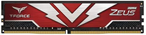 TEAMGROUP T-Force Zeus DDR4 16GB Single (1 x 16GB) 2666MHz (PC4-21300) CL19 Desktop Gaming Memory Module Ram – TTZD416G2666HC1901