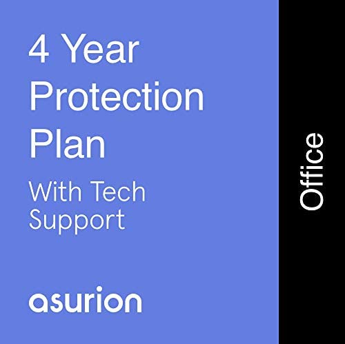 ASURION 4 Year Office Equipment Protection Plan with Tech Support $40-49.99