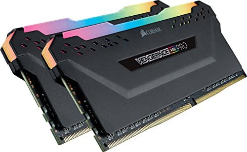Corsair Vengeance RGB PRO 16GB (2x8GB) DDR4 3000MHz C15 LED Desktop Memory – Black, Model:CMW16GX4M2C3000C15