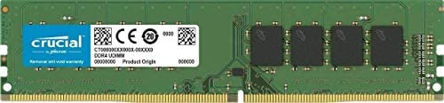 Crucial 16GB Single DDR4 2666 MT/s (PC4-21300) DR x8 DIMM 288-Pin Memory – CT16G4DFD8266