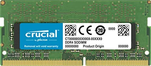 Crucial RAM 32GB DDR4 3200 MHz CL22 Laptop Memory CT32G4SFD832A