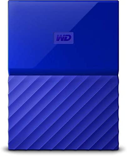 Western Digital 4TB Blue My Passport Portable External Hard Drive – USB 3.0 – Western DigitalBYFT0040BBL-WESN