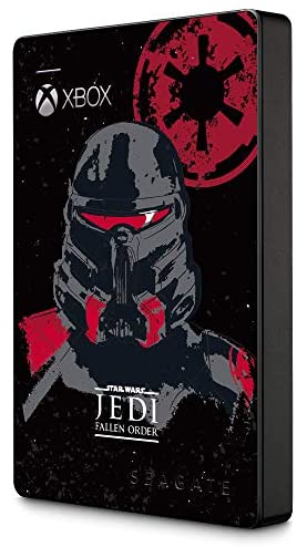 Seagate Game Drive For Xbox 2TB External Hard Drive Portable HDD – USB 3.0 Star Wars Jedi: Fallen Order Special Edition, Designed For Xbox One, 1 Year Rescue Service (Stea2000426)