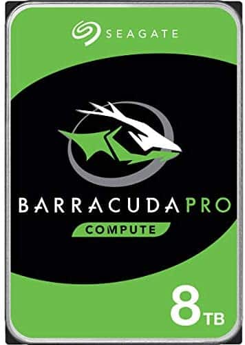 Seagate Barracuda Pro 8TB SATA 6Gb/s 7200RPM 3.5-Inch Internal Hard Drive — ST8000DM0004 (Renewed)