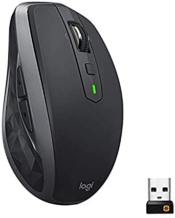 logitech – MX Anywhere 2S Wireless Laser Mouse – Black