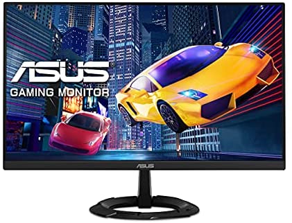 ASUS 23.8” 1080P Gaming Monitor (VZ249QG1R) – Full HD, IPS, 75Hz, 1ms, Extreme Low Motion Blur, Speakers, FreeSync, Eye Care, VESA Mountable, Ultra-Slim, DisplayPort, HDMI, Tilt