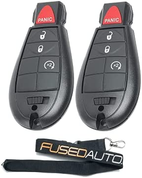 JalopyTrade Replacement Remote Keyless Fobik for Dodge Ram 2013 2014 2015 2016 2017 GQ4-53T