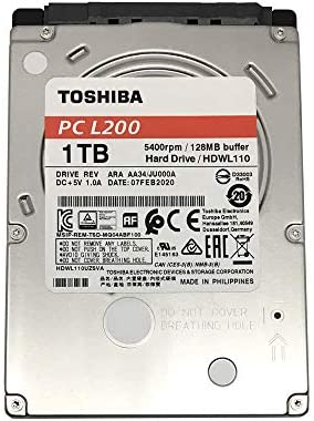 MaxDigitalData 1TB PS4 Hard Drive Upgrade Kit Bundle with Toshiba 1TB 5400RPM 128MB Cache SATA 6Gb/s 2.5in Internal Hard Drive (Works for PS4 Game Console)