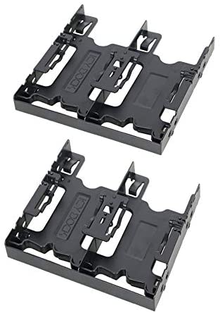 ICY DOCK Tool-Less Dual 2X 2.5” (4 Bays) HDD/SSD Mounting Bracket for External 5.25” Bay – Flex-FIT Quattro MB344SP
