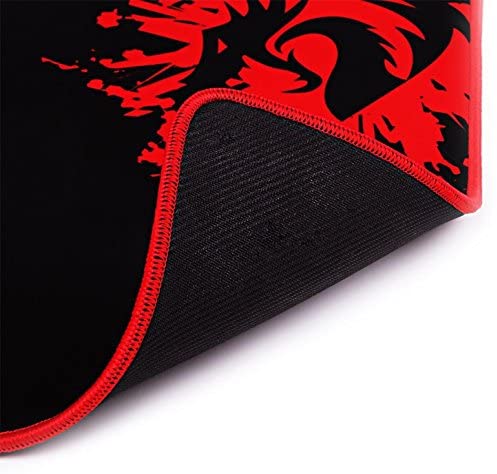 Redragon P001 ARCHELON Gaming Mouse Pad, Stitched Edges, Waterproof, Ultra Thick Silky Smooth 12.99 x 10.24 x 0.2 inches (Large-Size)