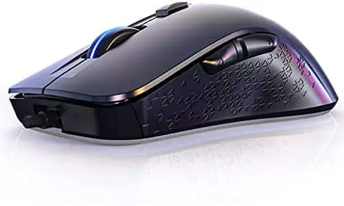 Wired Mouse for Right-hand Or Left-handed Use, Six-button Ergonomic Gaming USB Computer Mouse, Full-key Programmable, Lower Noise, can be Used for Laptops, Desktops, Computers, Etc., (black and White)