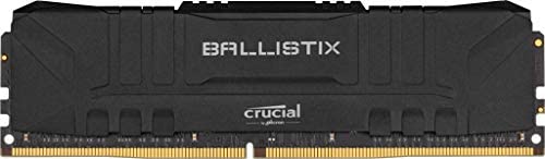 Crucial Ballistix 3600 MHz DDR4 DRAM Desktop Gaming Memory Kit 16GB (8GBx2) CL16 BL2K8G36C16U4B (Black)