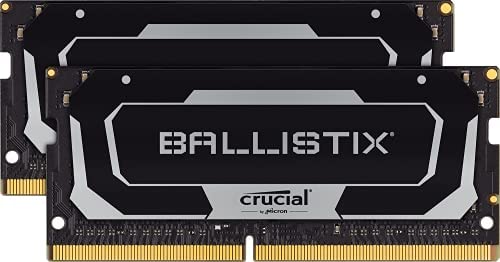 Crucial Ballistix 3200 MHz DDR4 DRAM Laptop Gaming Memory Kit 32GB (16GBx2) CL16 BL2K16G32C16S4B