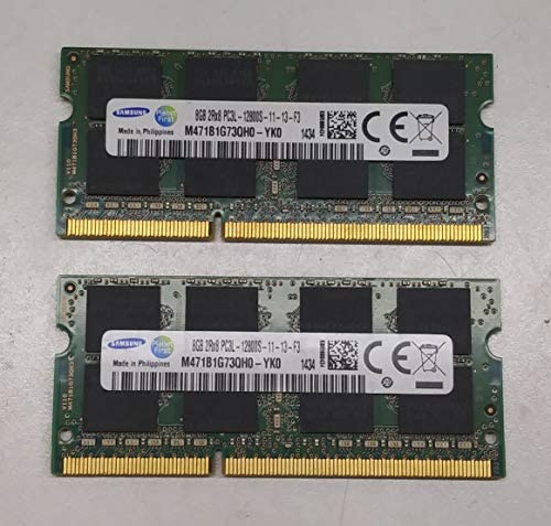 Samsung ram Memory Upgrade DDR3 PC3 12800, 1600MHz, 204 PIN, SODIMM for 2012 Apple MacBook Pro’s, 2012 iMac’s, and 2011/2012 Mac Mini’s (16GB kit (2 x 8GB))