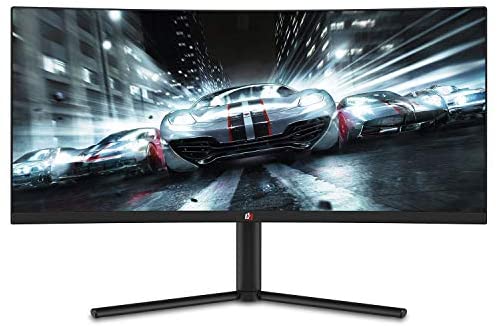 Deco Gear DGVM29PB 29-Inch 2560×1080 100Hz VA Curved Gaming Monitor, 4ms Response Time, 3000:1 Contrast Ratio, sRGB, NTSC 85, DCI-P3, and Adobe RGB Color Accurate, 2-Pack
