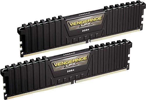 Corsair Vengeance LPX 16GB (2x8GB) DDR4 DRAM 3000MHz C15 Desktop Memory Kit – Black (CMK16GX4M2B3000C15)