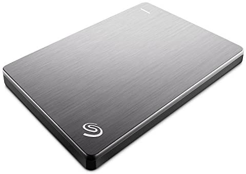 Seagate Backup Plus Slim 1TB External Hard Drive Portable HDD – Silver USB 3.0 For PC Laptop And Mac, 1 year Mylio Create, 4 Months Adobe CC Photography, 1 year Rescue Service (STHN1000401)
