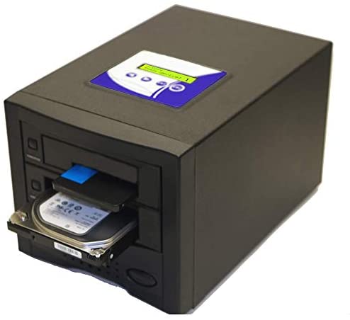 Acumen Disc True Imager 1 to 1 Target SATA 3.5″ & 2.5″ Hard Drive HDD Clone & SSD Memory Card Copier Duplicator (up to 80 MB/s) & Data Eraser (DOD Compliant)