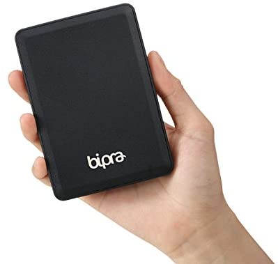 Bipra S3 2.5 inch USB 3.0 FAT32 Portable External Hard Drive – Black (250GB)