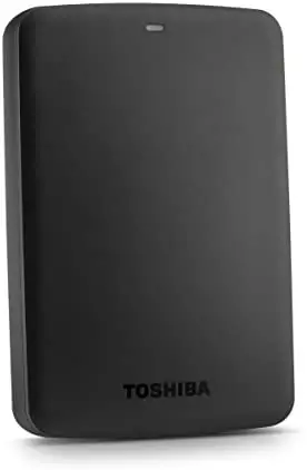 Toshiba Canvio Basics 2TB Portable Hard Drive – Black (HDTB320XK3CA)